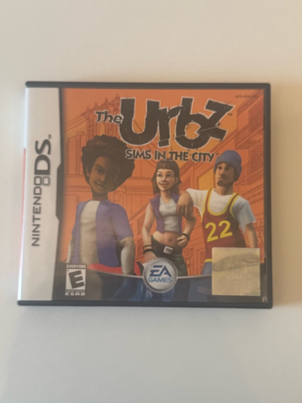 CASE & MANUAL ONLY - The Urbz Sims in the City Nintendo DS Authentic